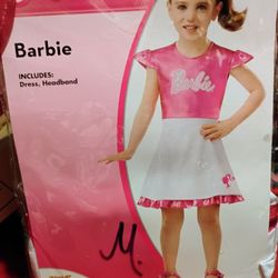Costume Barbie, Size 2-T
