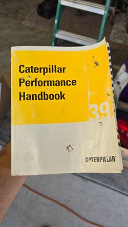 Caterpillar Performance Handbook 39th Edition