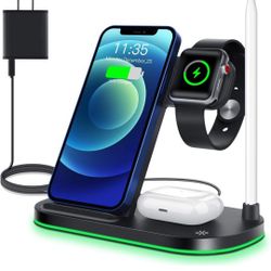 4in1 Wireless Charging Station $25