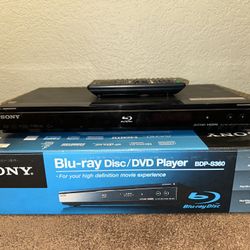 Sony Blu-Ray Disc / DVD Player w/ Remote BDP-S360