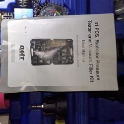 OMT  Radiator Pressure Tester And Vacuum Filter Kit