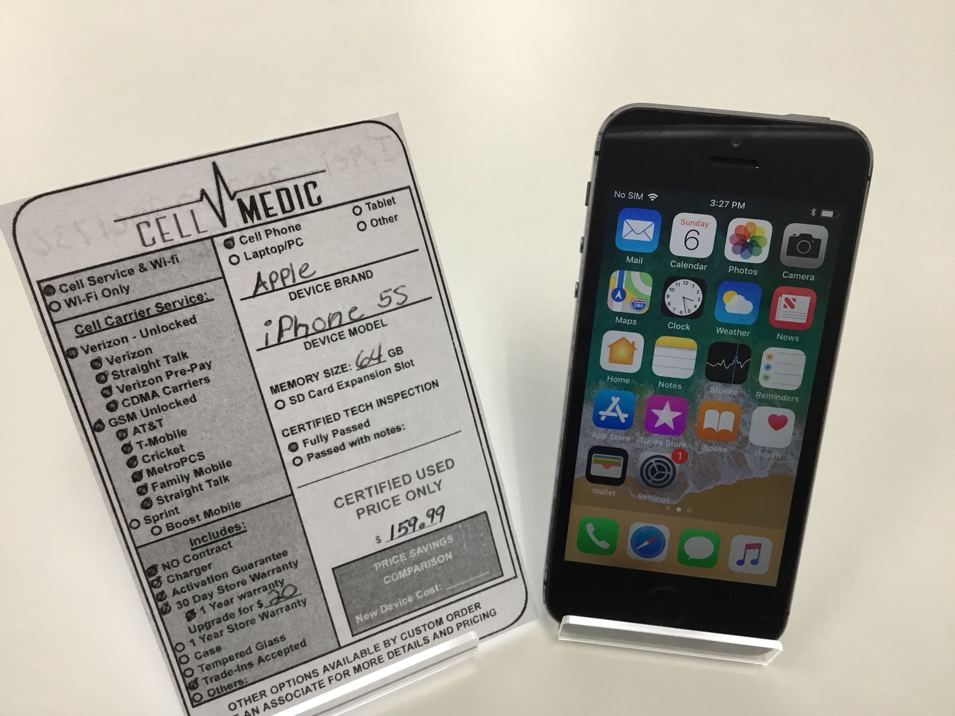 Apple iPhone 5s 64gb