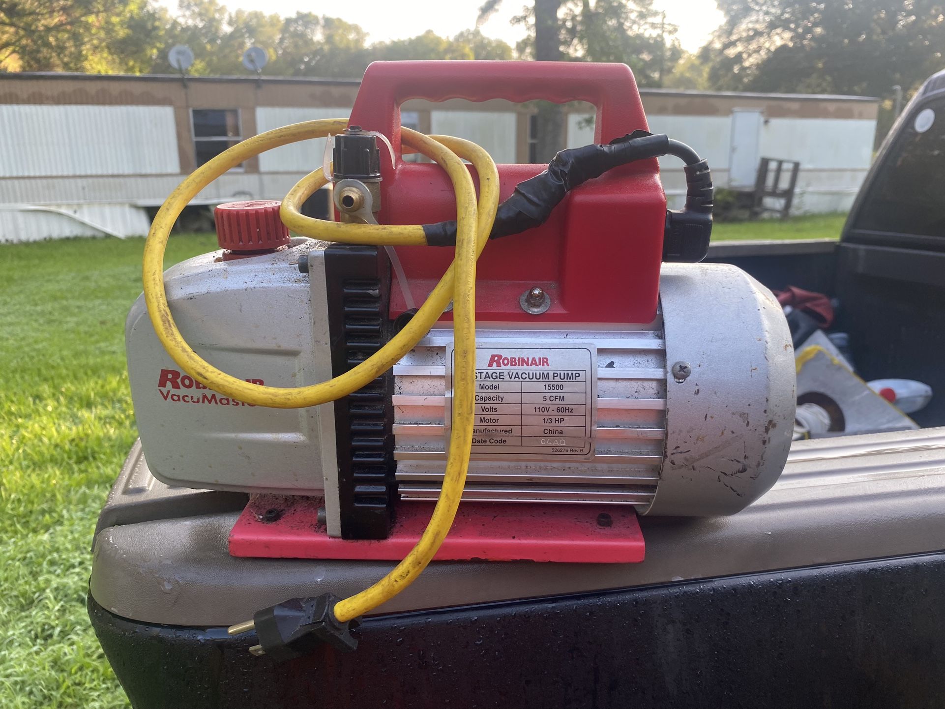 2 Stage Vacuum Pump 5 Cfms