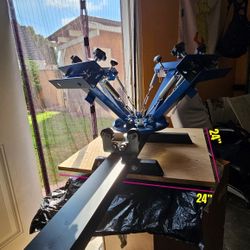 Tabletop  Screen Printing Press