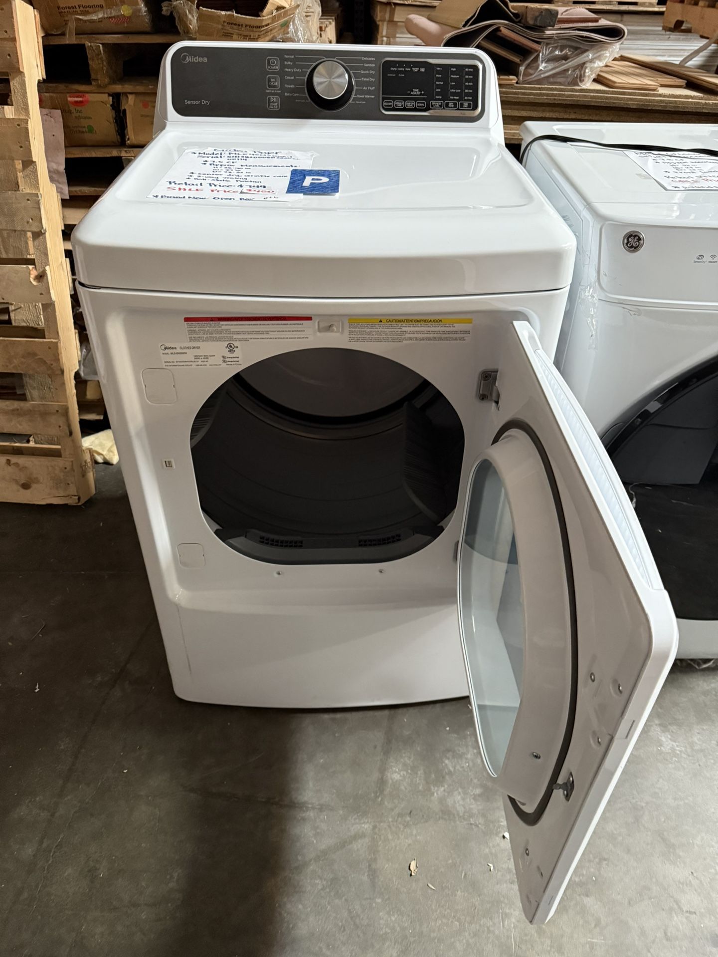 Electric Dryer 80%off Open Box