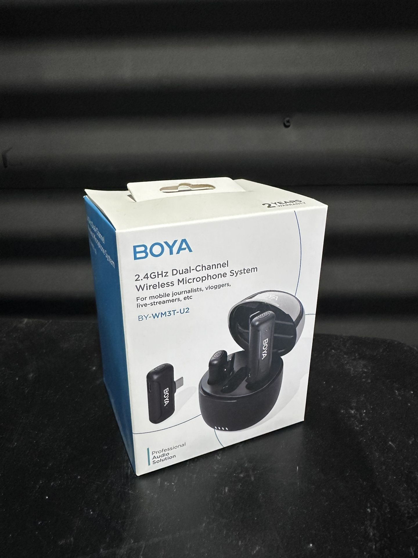 BOYA Dual Wireless Lavalier Microphone for Android iPhone 15 USB Type-C Smartphone Laptop, 30H Battery, Mini Lapel Clip-on Mic for Podcast YouTube Tik