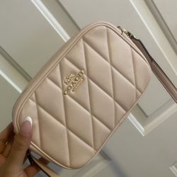 Light pink Coach mini Jamie