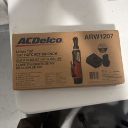 ACDelco ARW1207 Li-ion 12V 1/4" Ratchet Wrench