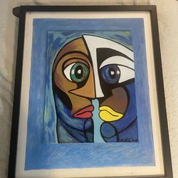 Original Artwork Acrylic on Canvas **Framed**