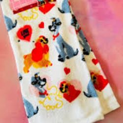 New Disney Lady And The Tramp Kitchen Towel