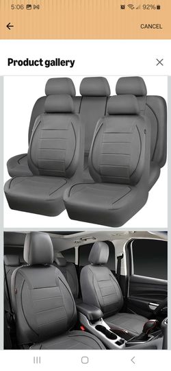 Leather Car seat covers Universal Fit new in box pick up in Pomona $55