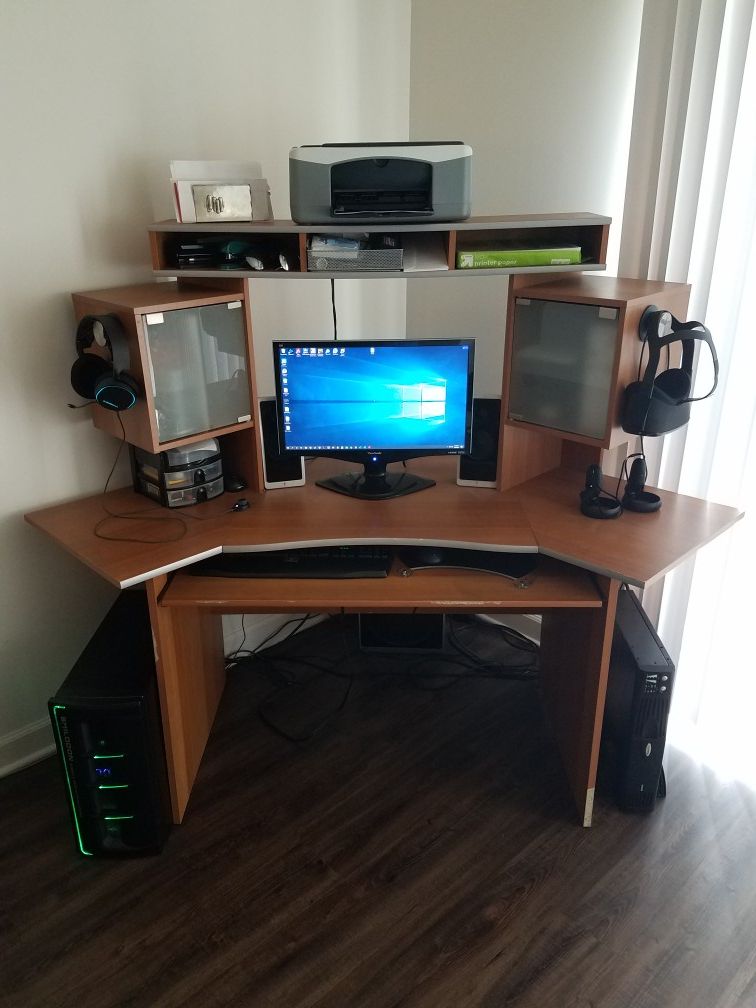 Corner Gaming Computer Desk