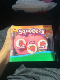 Squeeze jumbo squishy peach