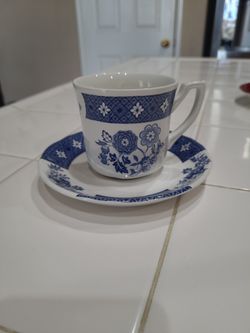 Royal Staffordshire Cathay J & G Meakin Cup and Saucer Ironstone Made in England