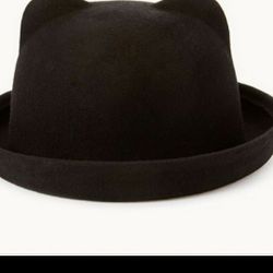Cat Ear Pork Pie Hat 