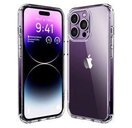 iPhone 14 Pro Max Case Crystal Clear Shockproof Phone Case Ultra Thin 6.7"