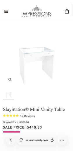 Impressions vanity mini vanity
