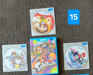 Wii U Games – $15 each