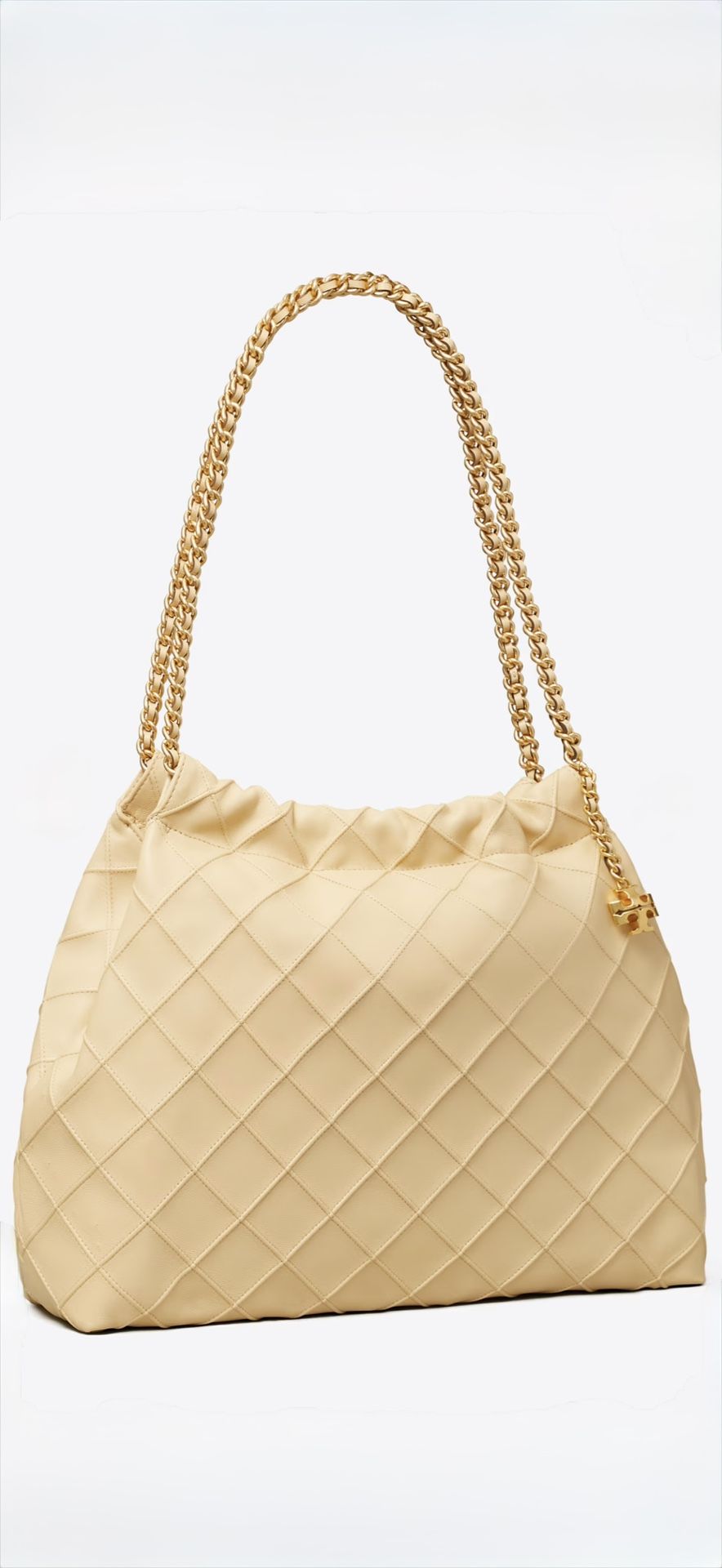 Authentic Tory Burch Fleming Soft Hobo Bag