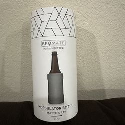 Brumate Hopsulator Bottle Holder 12oz Gray