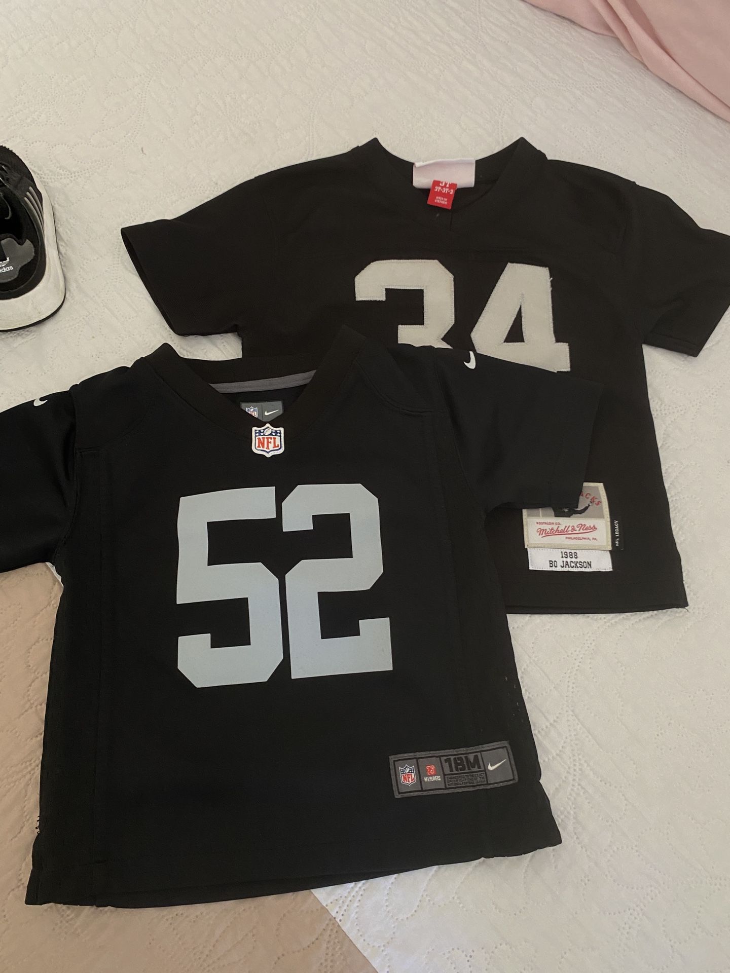 Original Raiders Jerseys Toddlers