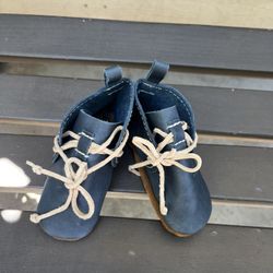 Baby Blue Moccasins