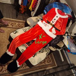 Santa Claus Onsie Costume Set XL