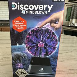 NEW In Box Discovery Plasma Globe