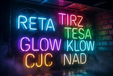 Glow research only signs