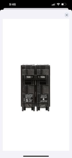 100 Amp Eaton Br And Siemens