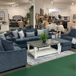 Two piece sofa love seeing