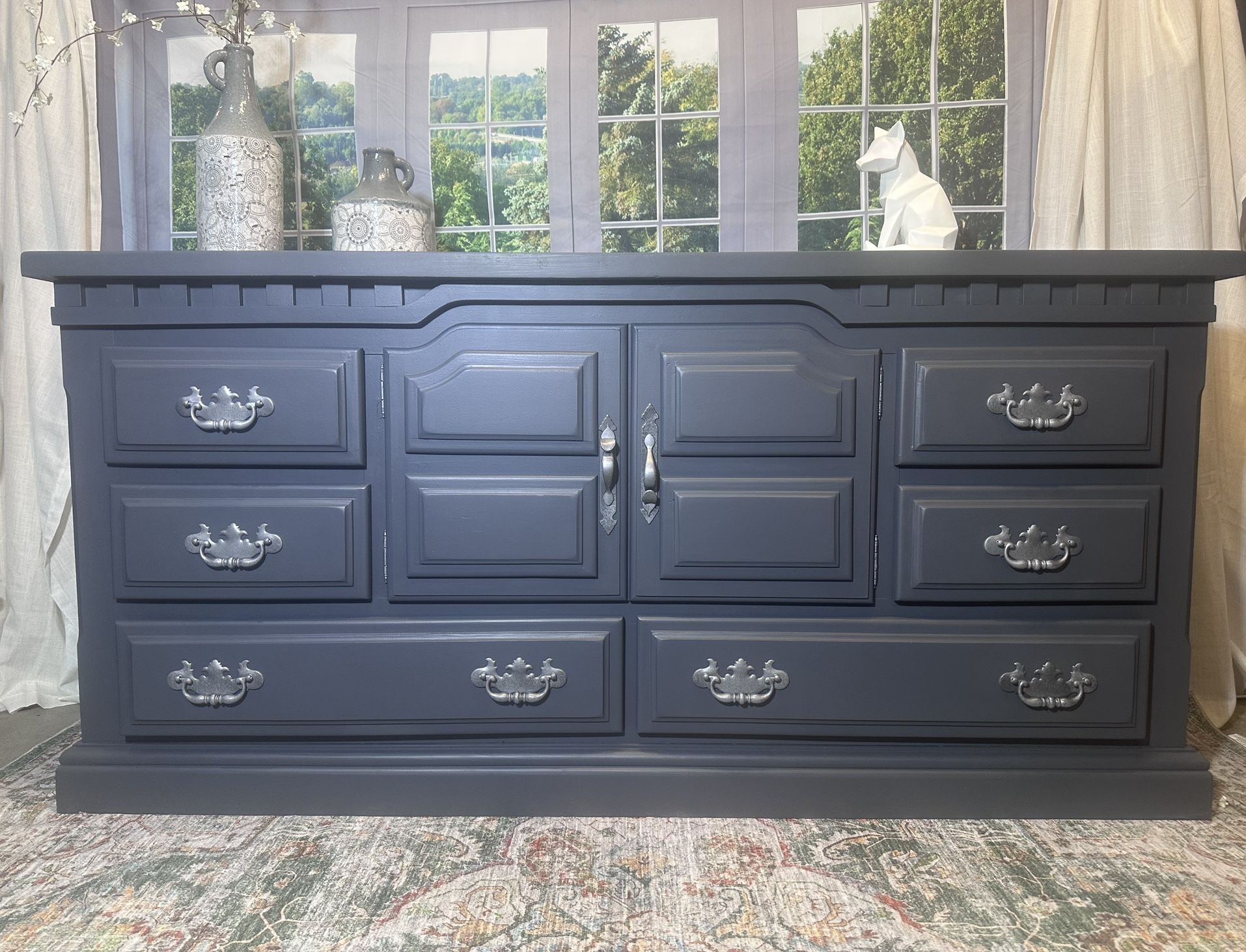 Beautiful Wood Vintage Dresser