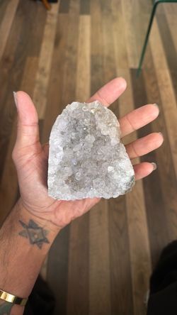Clear Quartz Crystal Cluster Geode