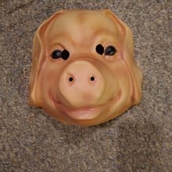 ADULT SIZE. PIG. MASK.  20 DOLLARS