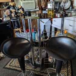 Bar And Two Bar Stools