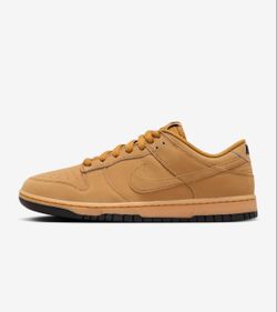 NIKE TAN AND BLACK DUNKS