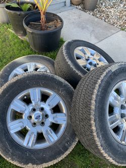 Llantas y rines originales de Ford F-150 2011