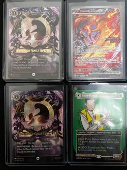 All 4 cards for sell