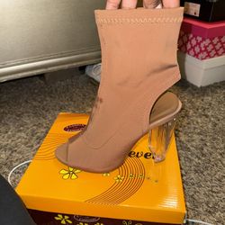 Tan High Heels