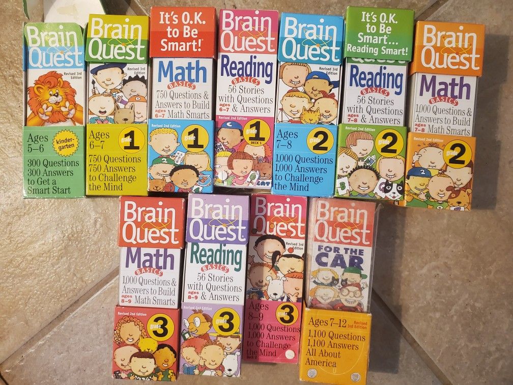 BRAIN QUEST Q&A's BIG LOT!