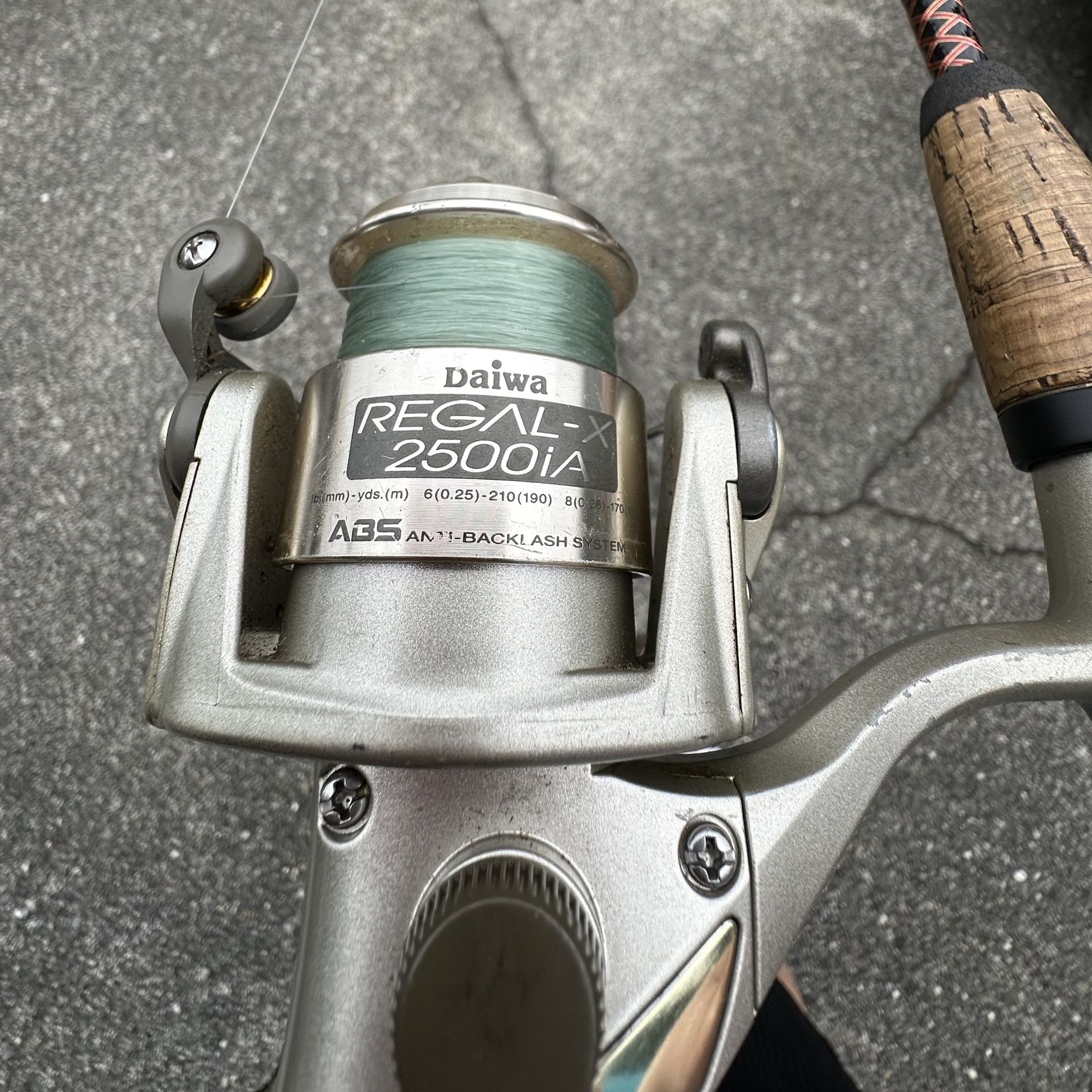 daiwa 2500ia reel Daiwa Emblem-S 2500IA Spinning Reel Extra Spool 2500 IA Used but in good  shape