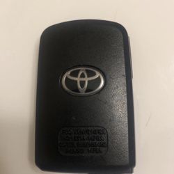 Toyota Remote Control 