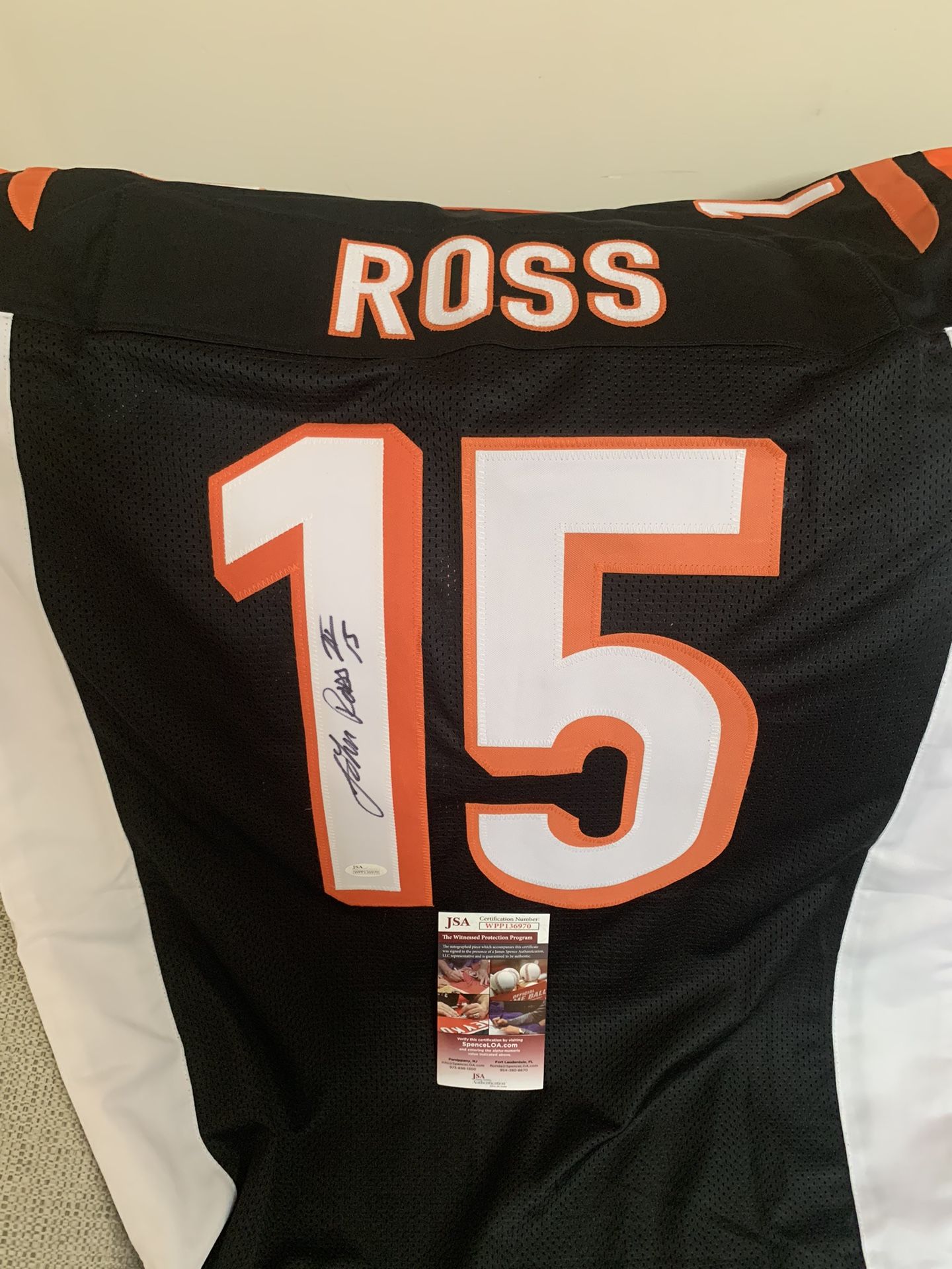 Custom Signed Bengals Jerseys