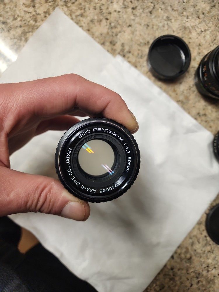 SMC Pentax-M 1:1.7 50mm Lens Mint Condition