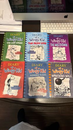 Diary of a Wimpy Kid Book Set – 6 Books