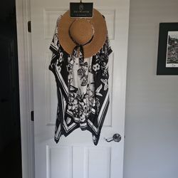 Jessica Mcclintock Hat and Kimono Set
