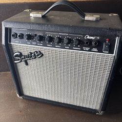 Fender Squier champ 15 Guitar amp, 8” speaker