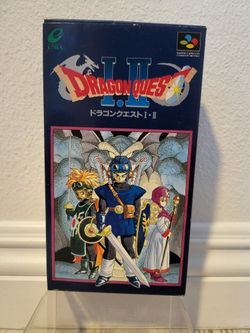 Dragon Quest 1 2Â â… Â â…¡Â with Box and Manual