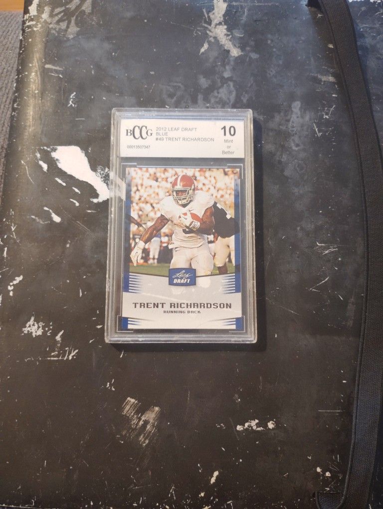 2012 Leaf Draft Football Card