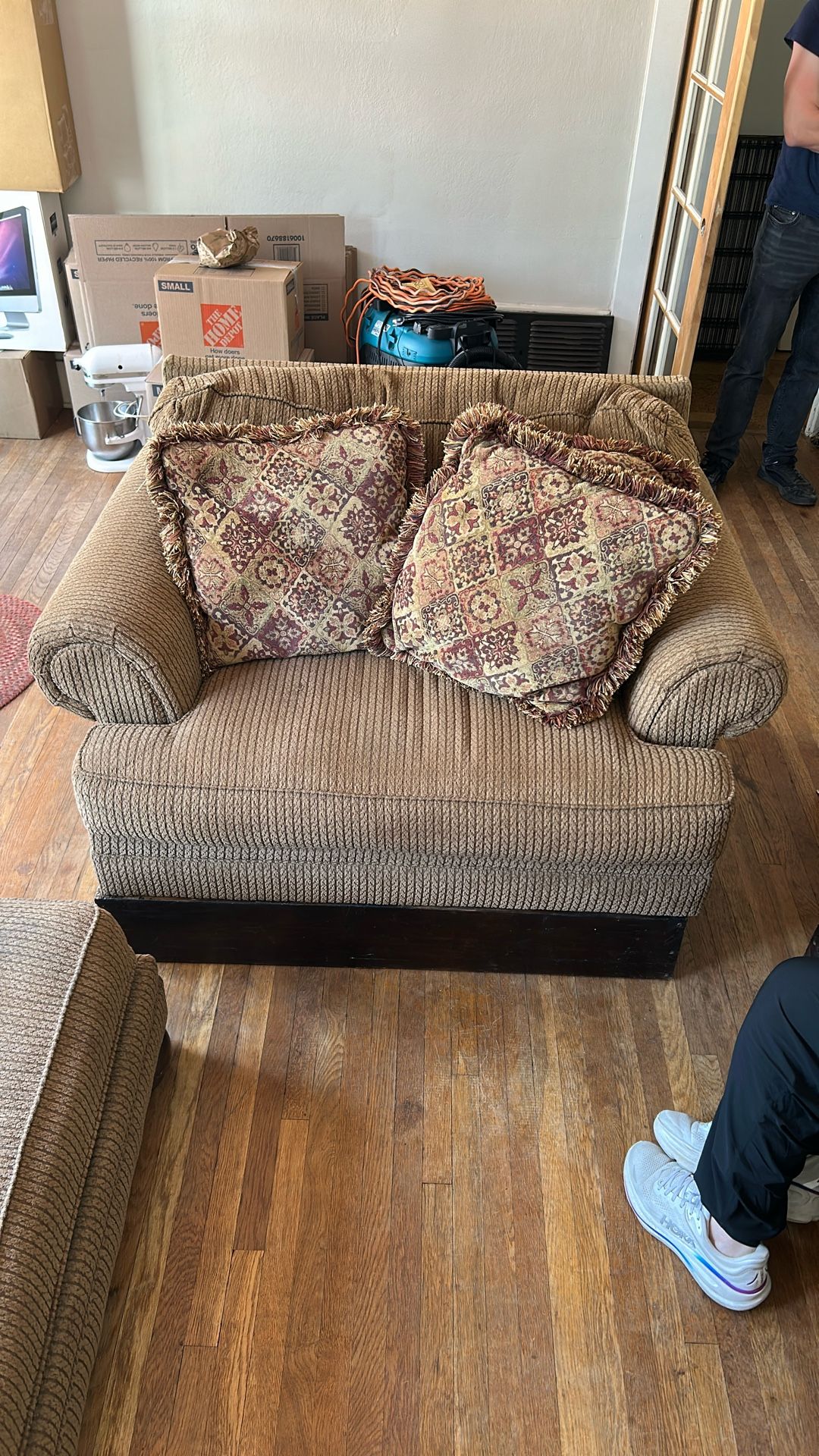 FREE - Sofa & Love Seat W/ Ottoman